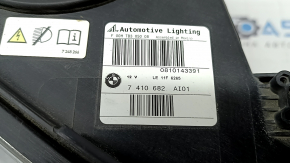 BMW X5 F15 14-18 right front headlight assembly, xenon adaptive, with mountings, sand, scratches