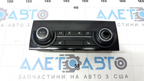 Rear climate control BMW X5 F15 2014-18 with heating, 2 rows, scratches, broken handle
