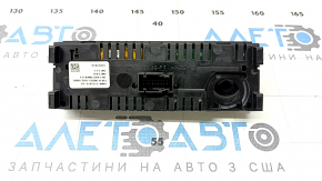 Rear climate control BMW X5 F15 2014-18 with heating, 2 rows, scratches, broken handle