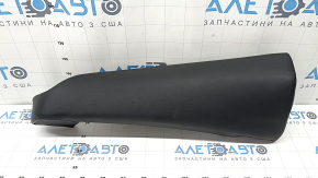 Rear seat side panel, 2nd row, left, BMW X5 F15 14-18, black Dakota leather, dented