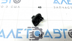 Passenger sun visor mounting hook for Audi A4 B8 13-16 sedan, black, 2-piece