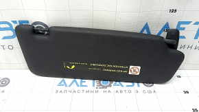 Left visor Audi A4 B8 13-16 rest sedan, black