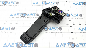 Phone holder in the center console of the BMW X5 F15 14-18 with a blower fan