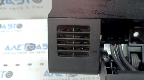 Phone holder in the center console of the BMW X5 F15 14-18 with a blower fan