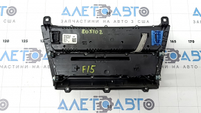 BMW X5 F15 14-18 climate control with heating, worn button, scratches