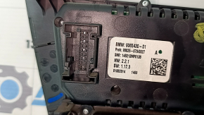 BMW X5 F15 14-18 climate control with heating, worn button, scratches