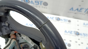 BMW X5 F15 14-18 steering wheel, black leather, heated, Sport, scratches, worn