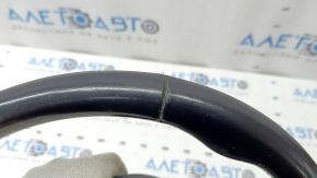 BMW X5 F15 14-18 steering wheel, black leather, heated, Sport, scratches, worn