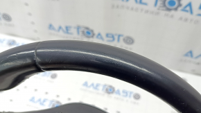 BMW X5 F15 14-18 steering wheel, black leather, heated, Sport, scratches, worn