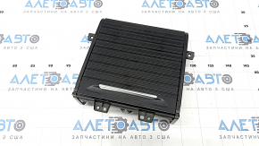 BMW X5 F15 14-18 center console pocket with cup holders, black, with cigarette lighter, without ashtray, water resistant
