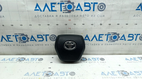 Black steering wheel airbag for the Toyota Venza 21-24.