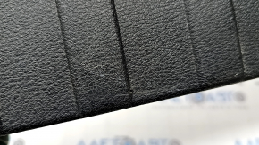 BMW X5 F15 14-18 black lower trunk door trim, 2 pieces with plug, scratches, needs cleaning