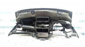 Fiat 500 12-15 black dashboard without airbag