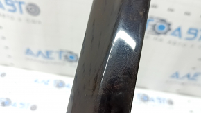 Left side trim panel for the center console of a BMW X5 F15 14-18, poplar wood, scratches