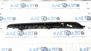 Right side trim panel for the center console of a BMW X5 F15 14-18, poplar wood, scratches