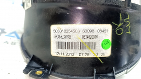 Fiat 500 12-speed manual transmission instrument cluster with 47k scratches