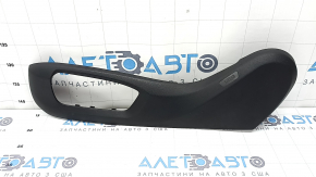BMW X5 F15 14-18 driver's seat control trim, black