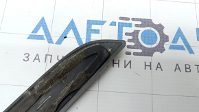 BMW X5 F15 14-18 Pure Experience rear bumper molding, silver, cracks, scratches, broken guides