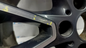 Wheel rim R19 x 9J BMW X5 F15 14-1 curb, corrosion