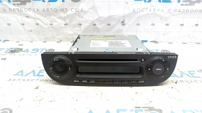 Radio tape recorder Fiat 500 12-15 black