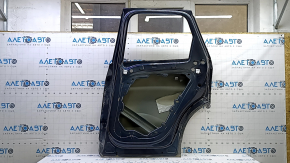 The bare rear right door of a Volvo XC60 18-25 blue 723, dents, bumps