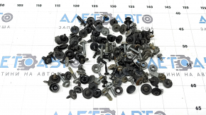 Incomplete set of hardware for the bumper, hood, and fenders of a BMW X5 F15 14-18