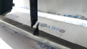 BMW X5 F15 14-18 3.0T AWD radiator panel, complete, broken fasteners, fractures, missing fragment
