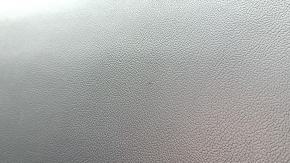 Left rear seat backrest for Audi A4 B8 13-16, black leather combined with Alcantara, gray stitching, perforation, S-Line, dented, scratched
