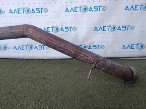 BMW X5 F15 14-18 N55 rear muffler with damper, without servo, rusty