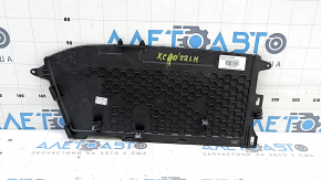 Side trim for center console, left rear, Volvo XC60 18-25, black, upper