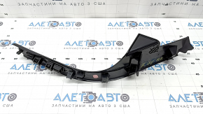 BMW X5 F15 14-18 black rear right door sill plate for 2 rows with chrome insert, scratches, dents