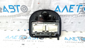 Fiat 500 12-19 front light, black, under the sunroof, with trim and button