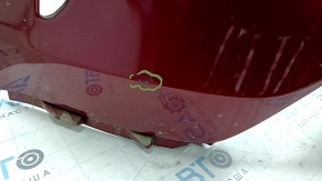 Bare front bumper for Toyota Venza 21-24 with parking sensors, Limited, XLE, red, cracked, scratches