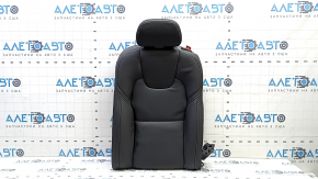 Rear row of seats, upper left part, Volvo XC60 22-25, black Nappa leather, scratched
