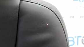 Rear row of seats, upper left part, Volvo XC60 22-25, black Nappa leather, scratched