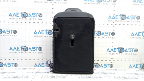 Rear row of seats, upper left part, Volvo XC60 22-25, black Nappa leather, scratched