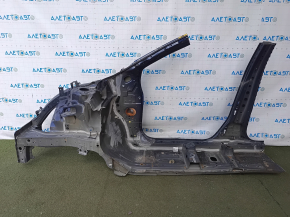 Honda CRV 20-22 hybrid front right quarter panel, sawn off, with center pillar, blue