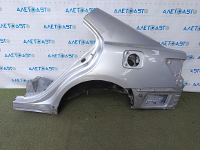 Toyota Camry v40 rear left quarter wing sawed off, silver, rusty, dented