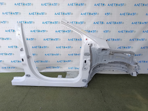 Front right quarter panel of a 19-24 Ford Edge, sawed off, with a central pillar, white