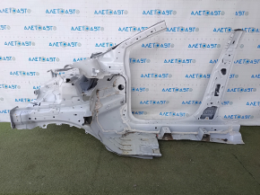 Front right quarter panel of a 19-24 Ford Edge, sawed off, with a central pillar, white