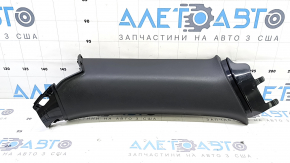 Left rear pillar trim panel in front of the window Volvo XC60 18-25, black, worn