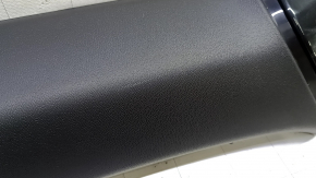 Left rear pillar trim panel in front of the window Volvo XC60 18-25, black, worn