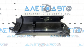 Left rear pillar trim panel in front of the window Volvo XC60 18-25, black, worn