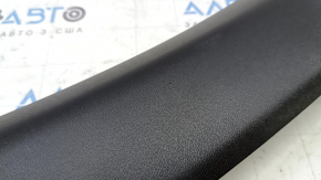 Right rear pillar trim panel in front of the window Volvo XC60 18-25, black, worn