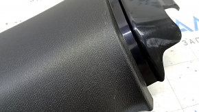 Right rear pillar trim panel in front of the window Volvo XC60 18-25, black, worn