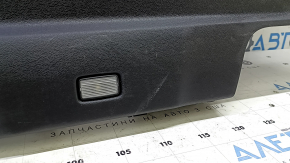 Volvo XC60 18-25 black lower tailgate trim with trim, scuffs, backlit