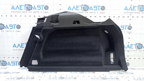 Right arch trim for Volvo XC60 21-25, black, for electric seats and suspension adjustment, with backlighting