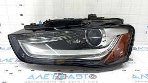 Front left headlight assembly Audi A4 B8 13-16 rest xenon LED, adaptive