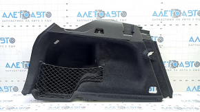 Left arch trim for Volvo XC60 18-25, black, with cigarette lighter and mesh, with backlight