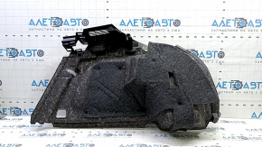 Left arch trim for Volvo XC60 18-25, black, with cigarette lighter and mesh, with backlight